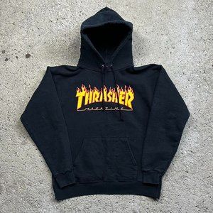 vintage y2k thrasher hoodie